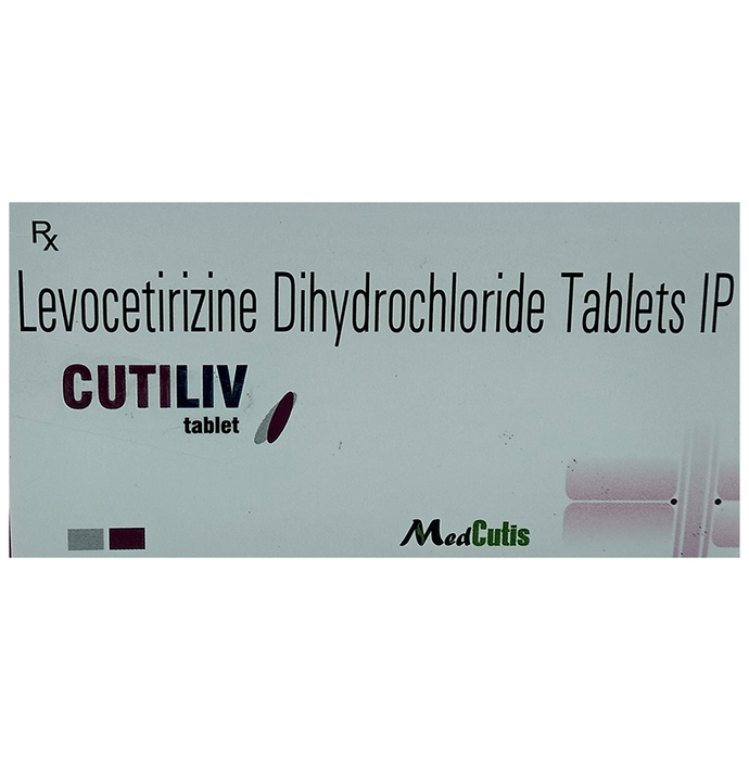 Cutiliv Tablet    Levocetirizine 5mg