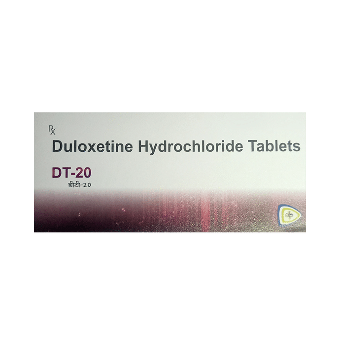 Dt 20mg Tablet    Duloxetine 20mg