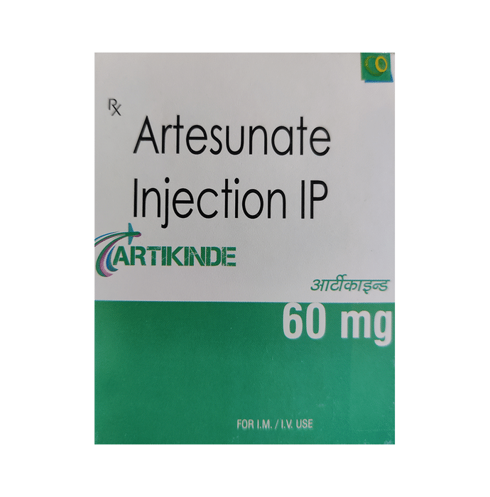 Artikinde Injection    Artesunate 60mg