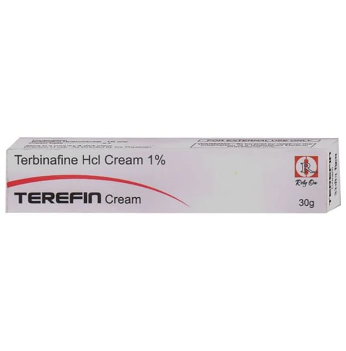 Terefin Cream    Terbinafine 1% w/w