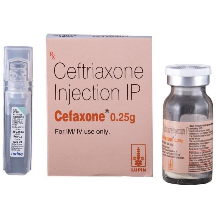 Cefaxone 0.25g Injection    Ceftriaxone 250mg