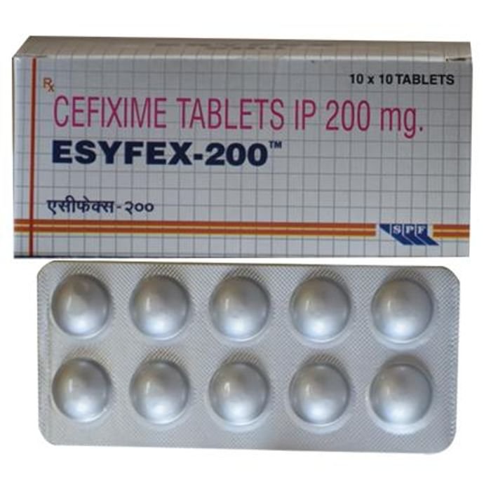 Esyfex 200mg Tablet    Cefixime 200mg