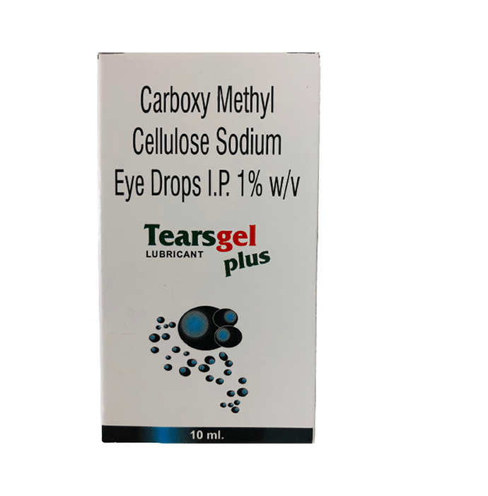 Tearsgel Plus Lubricant    Carboxymethylcellulose 1% w/v + Oxychloro Complex 0.0075% w/v