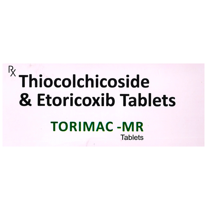 Torimac-MR Tablet    Etoricoxib 60mg + Thiocolchicoside 4mg