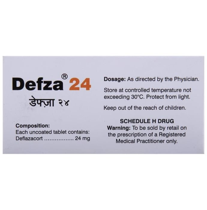 Defza 24 Tablet    Deflazacort 24mg