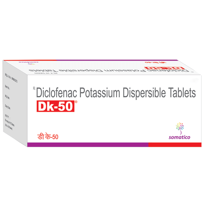 DK 50 Tablet    Diclofenac 50mg