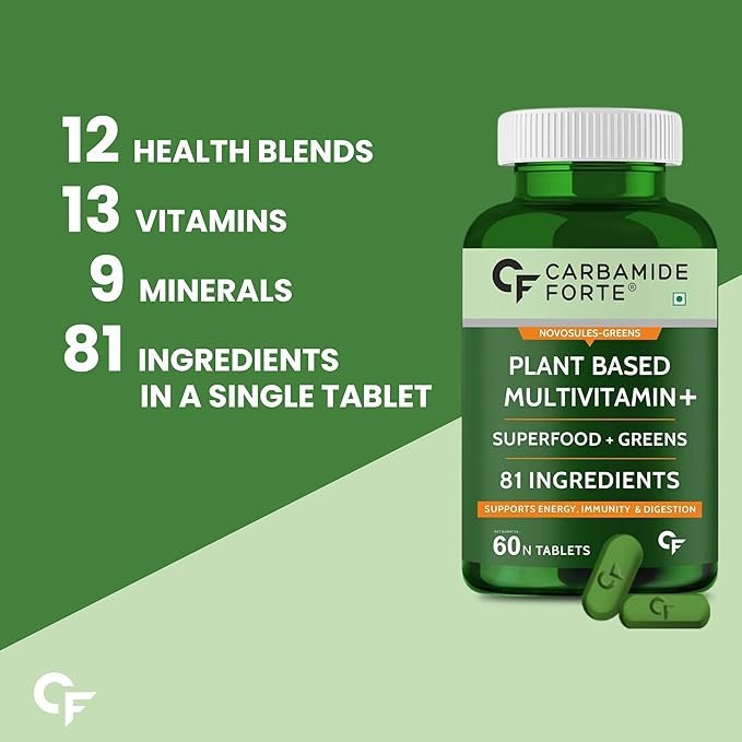 Carbamide Forte Calcium, Magnesium & Zinc + | For Bones, Joints & Immunity | Tablet