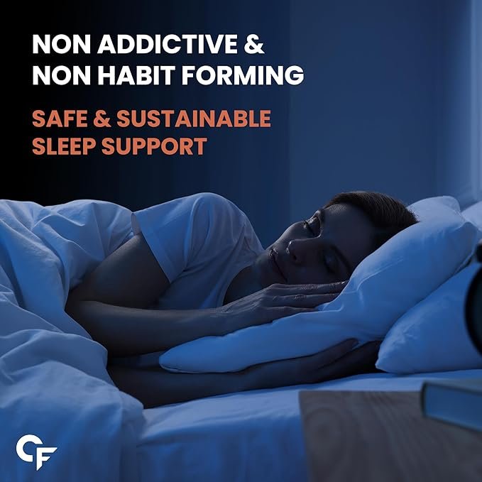 Carbamide Forte Melatonin 5mg+ | With Tagar & Vitamin B6 for Sleep, Relaxation & De-Stress | Tablet