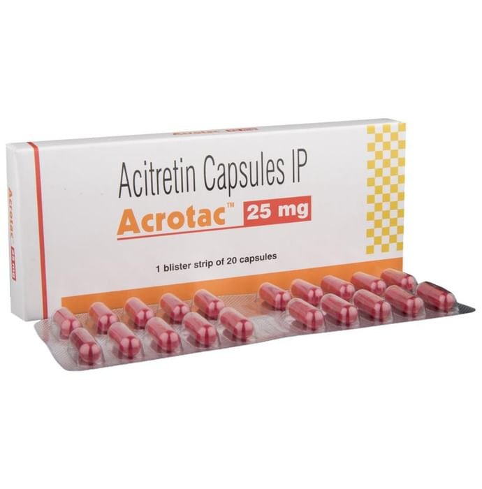 Acrotac 25mg Capsule Acitretin 25mg