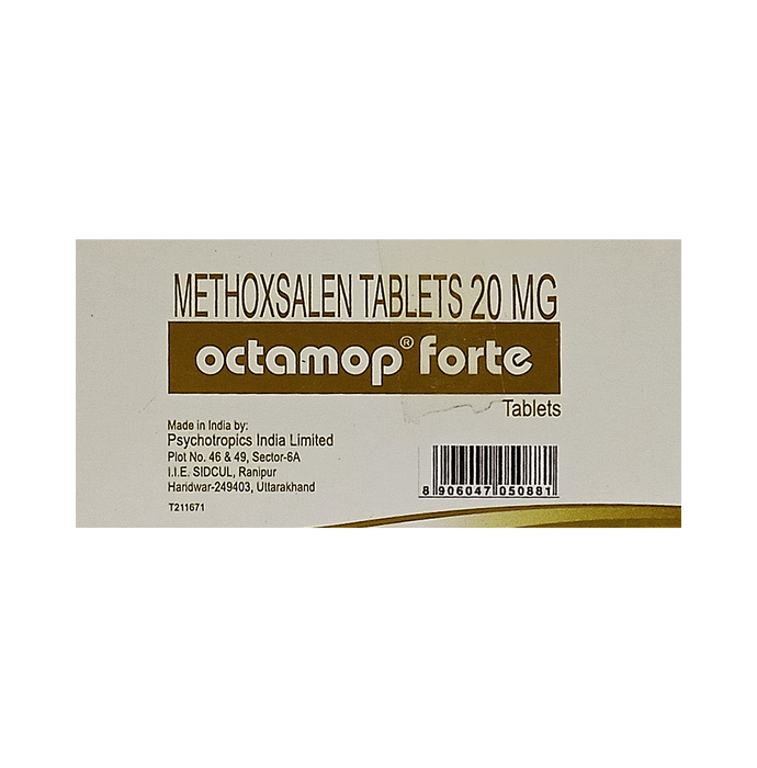 Octamop Forte Tablet Methoxsalen 20mg