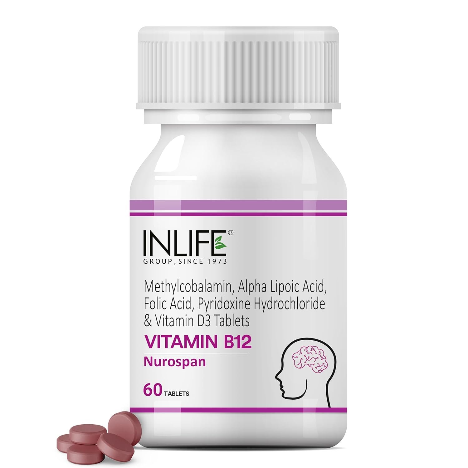 Inlife Vitamin B12 Nurospan Tablet | Nutrition Support