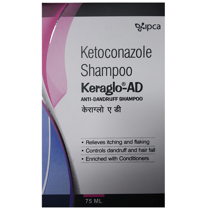 Keraglo - AD Anti-Dandruff Shampoo Ketoconazole 2% w/v