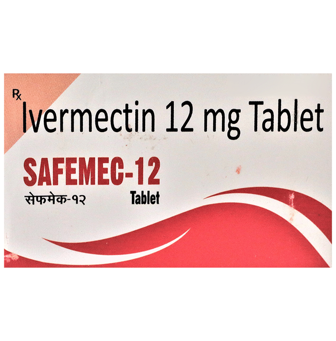 Safemec 12 Tablet Ivermectin 12mg