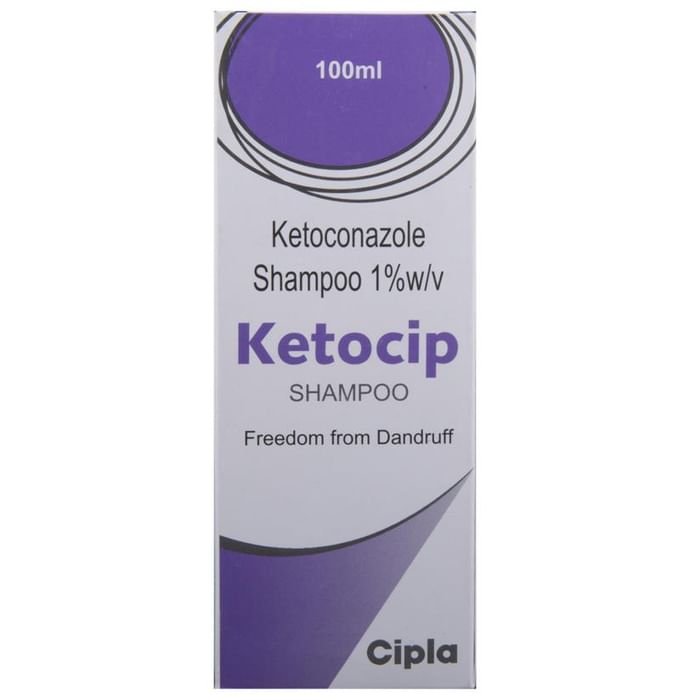 Ketocip Shampoo Ketoconazole 1% w/v