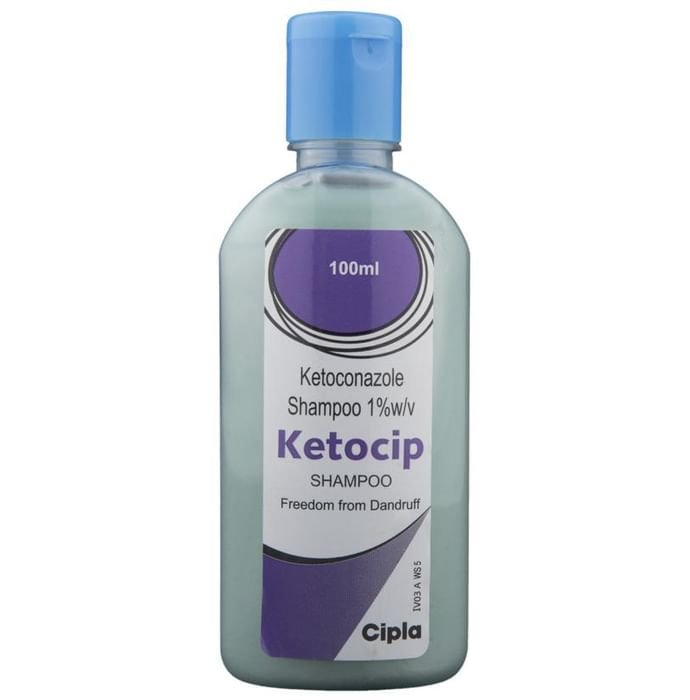 Ketocip Shampoo Ketoconazole 1% w/v