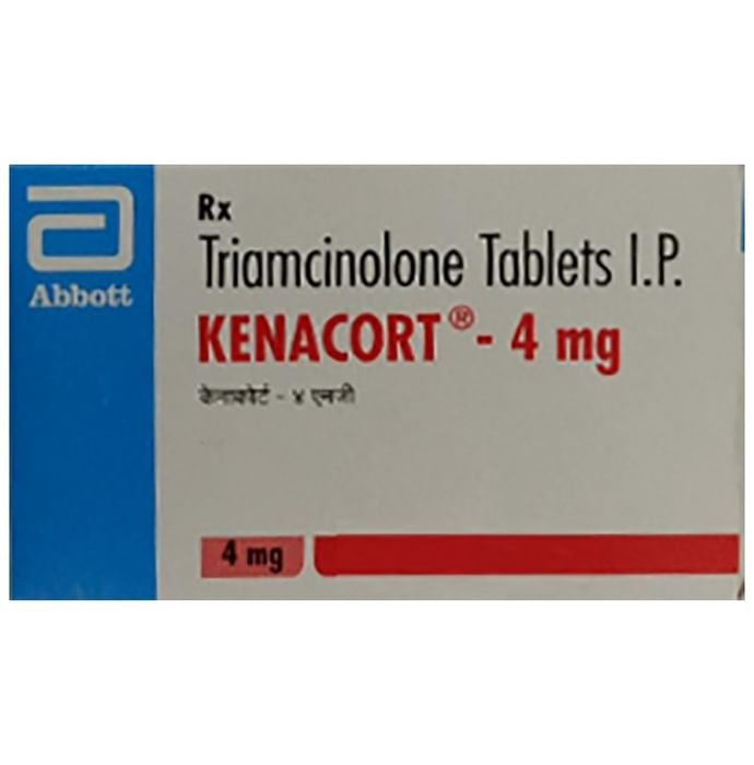 Kenacort 4mg Tablet Triamcinolone 4mg