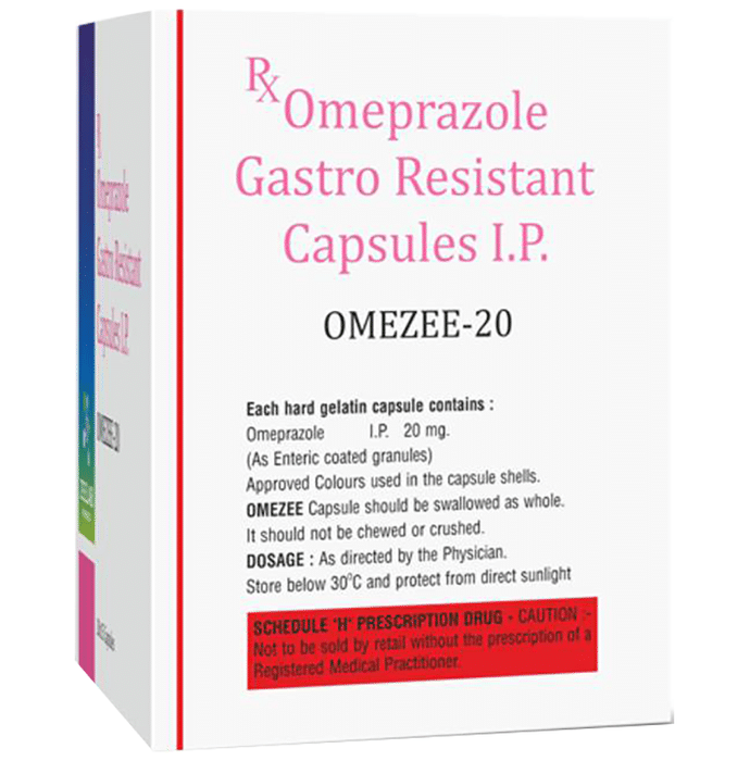 Omezee 20 Capsule Omeprazole 20mg