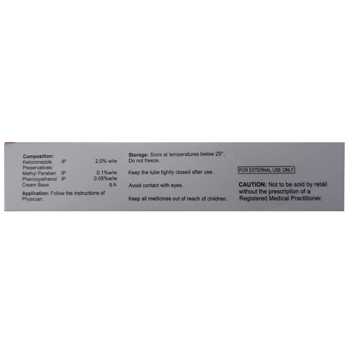 Ketoscalp Cream Ketoconazole 2% w/w