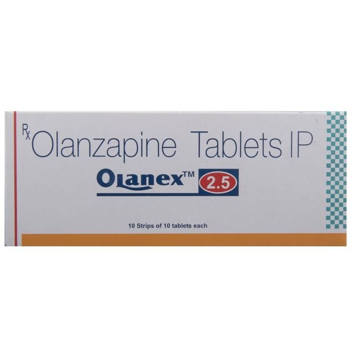 Olanex 2.5 Tablet Olanzapine 2.5mg