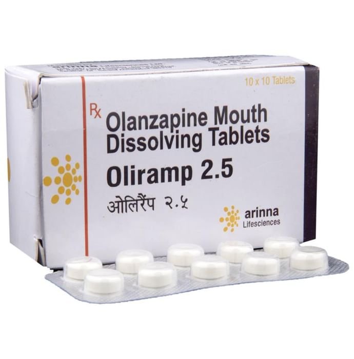 Oliramp 2.5 Tablet MD Olanzapine 2.5mg