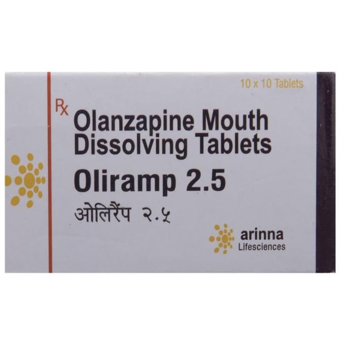 Oliramp 2.5 Tablet MD Olanzapine 2.5mg