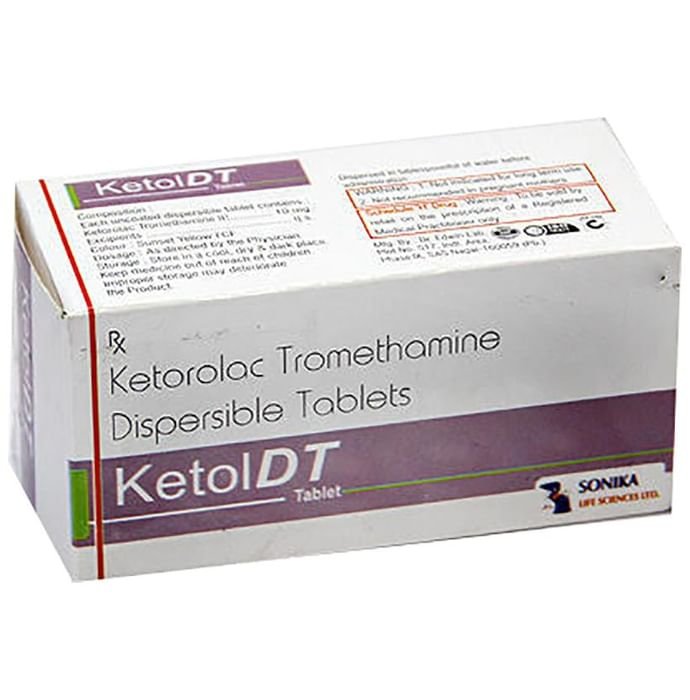 Ketol DT Tablet Ketorolac 10mg