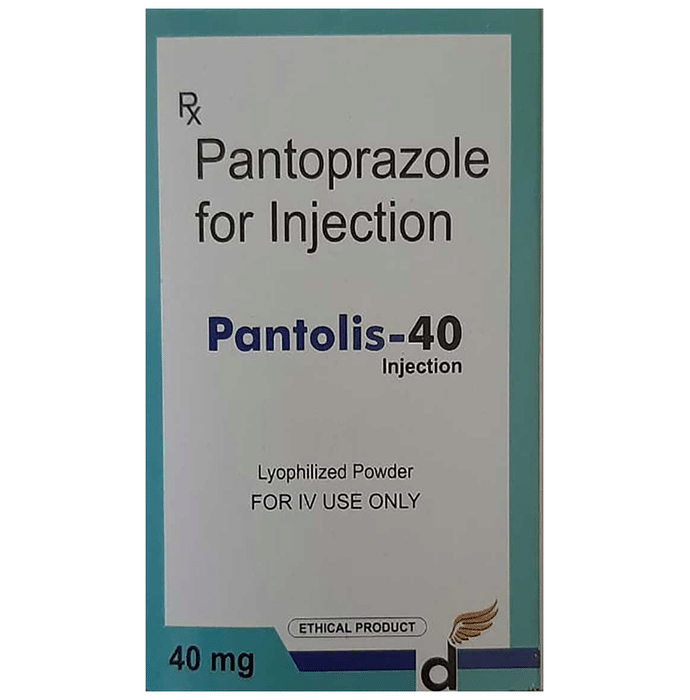 Pantolis 40 Injection Pantoprazole 40mg