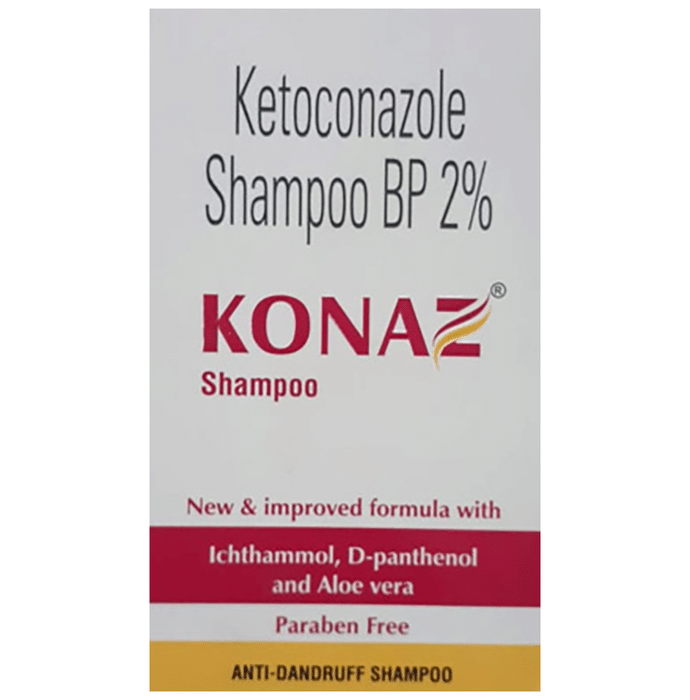 Konaz 2% Shampoo Ketoconazole 2% w/v