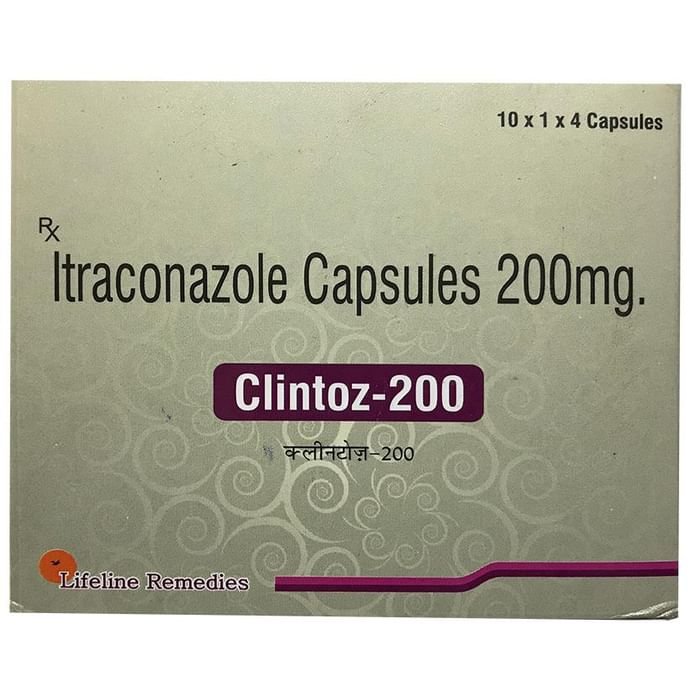 Clintoz 200 Capsule Itraconazole 200mg