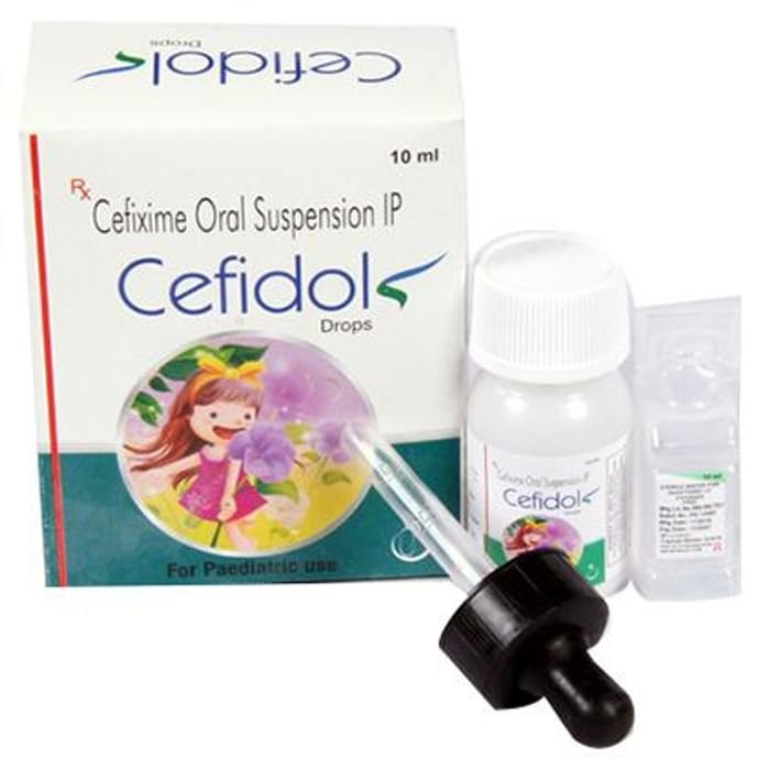 Cefidol Oral Drops Cefixime 25mg