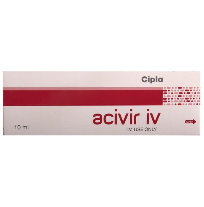 Acivir IV Injection Acyclovir 25mg/ml