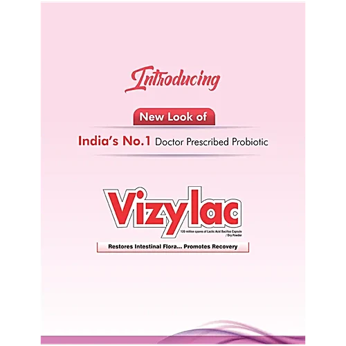 Vizylac Capsule | For Stomach Care | Restores Intestinal Flora & Intestinal Immunity