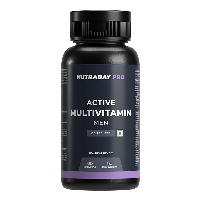 Nutrabay Pro Active Multivitamin Men Tablet|60 tablet.